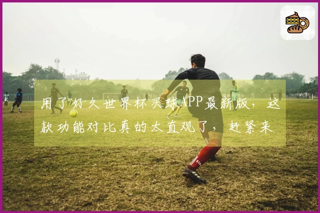 用了好久世界杯买球APP最新版，这款功能对比真的太直观了，赶紧来瞧瞧
