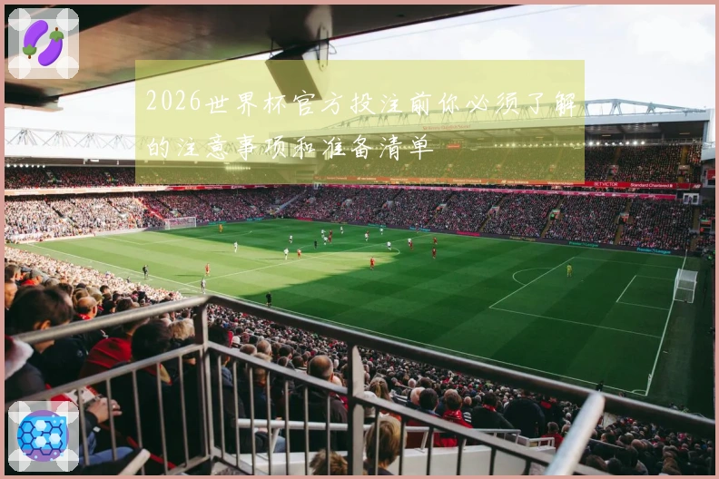 2026世界杯官方投注前你必须了解的注意事项和准备清单